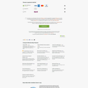 Sub Pages - AfroIntroductions.com - Payment